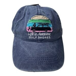 NWT Strand Hats “Life Is Awesome Gulf Shores” Hat